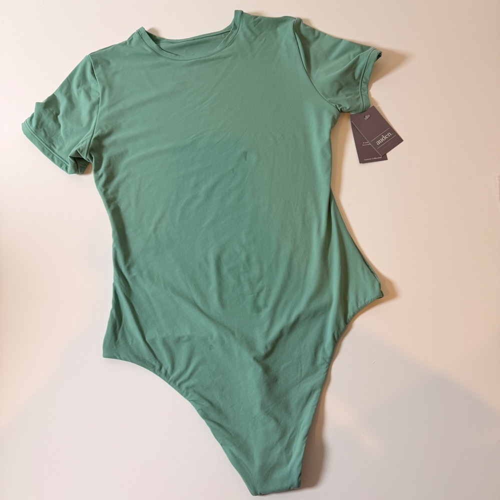 Auden Luxe Stretch Fully Lined Bodysuit – Size M (NWT)